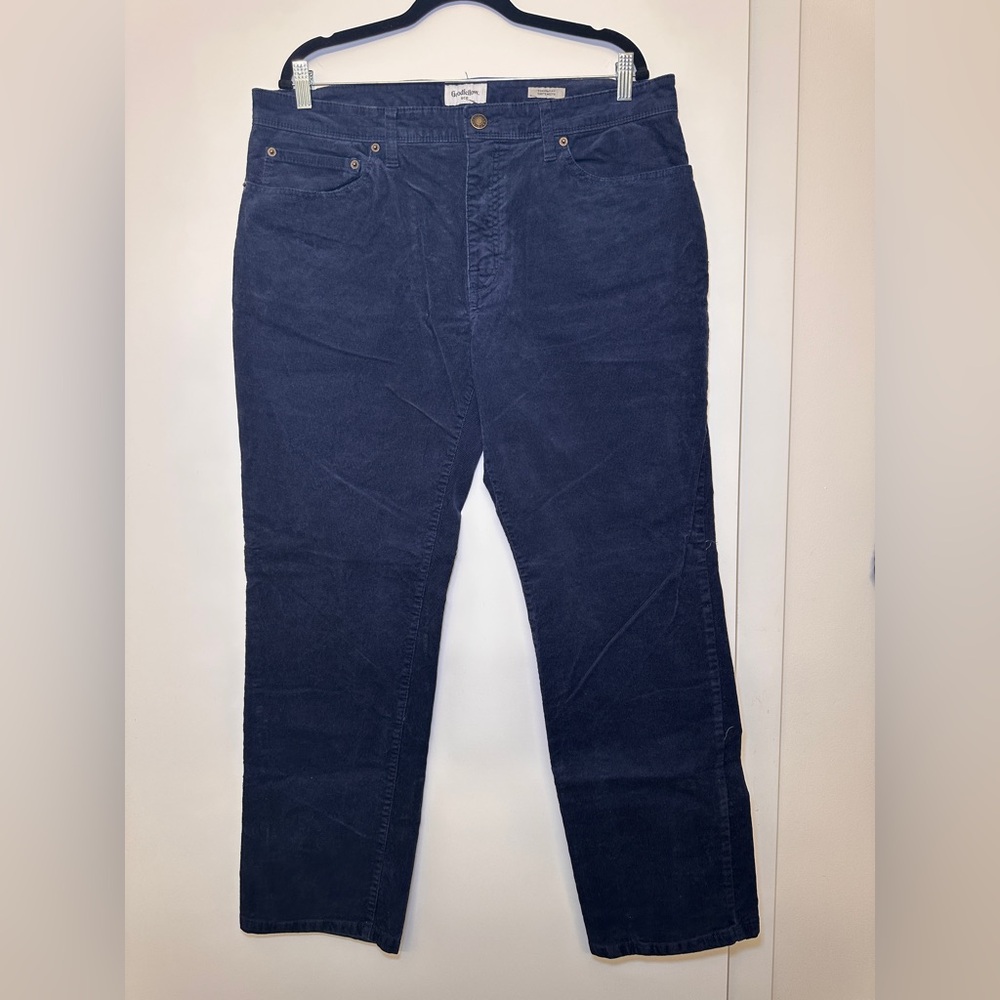 Goodfellow & Co Dark Blue Corduroy Pants